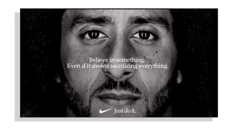 Colin Kaepernick named the face of Nike 