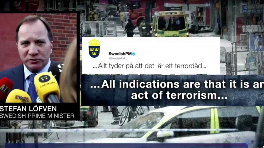 Image result for the truck attack in stockholm