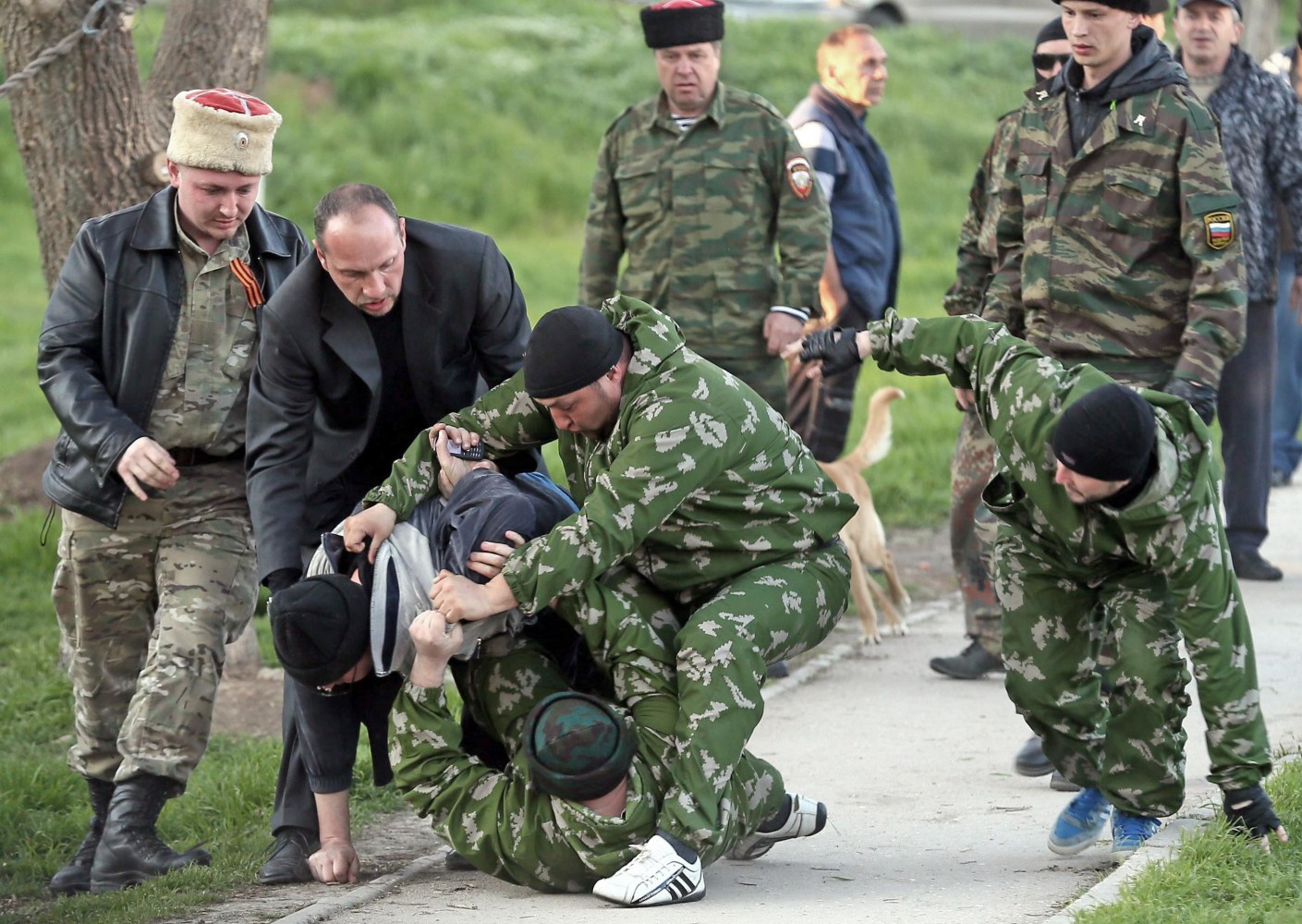 Russians Enter Ukrainian Airbase in Crimea, Seize Commander - NBC News