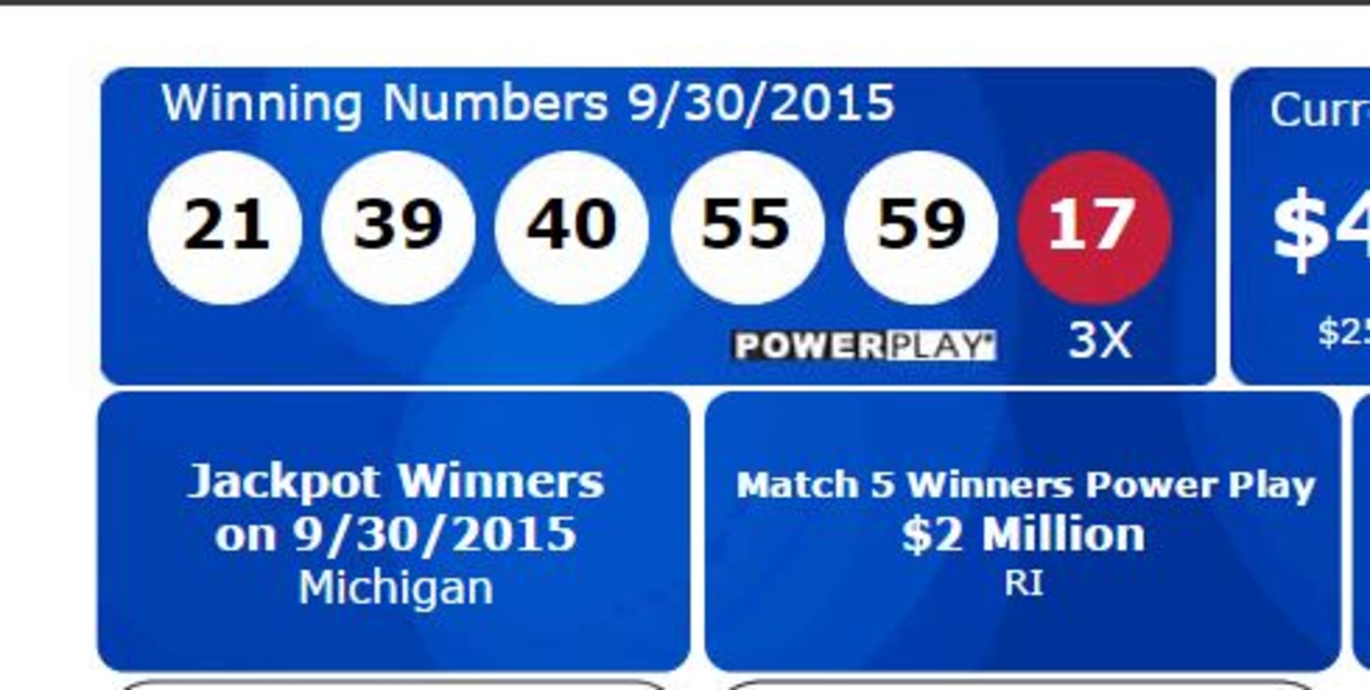 Powerball Player Wins $310M on Ticket Sold at Michigan Shell Station