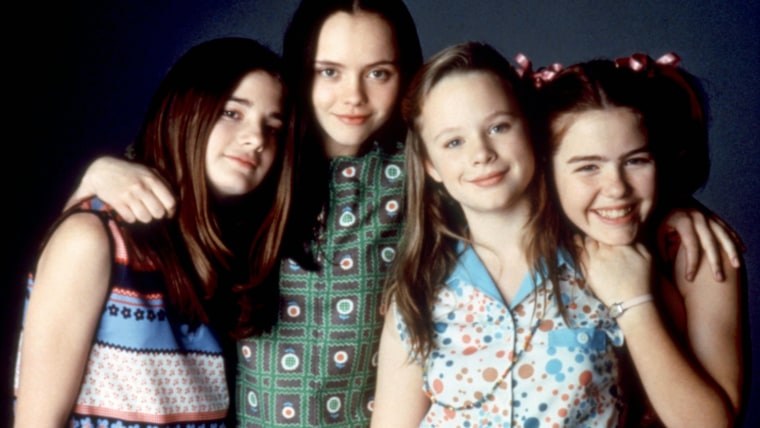 NOW AND THEN, Gaby Hoffmann, Christina Ricci, Thora Birch, Ashleigh Aston Moore, 1995. (c)New Line C