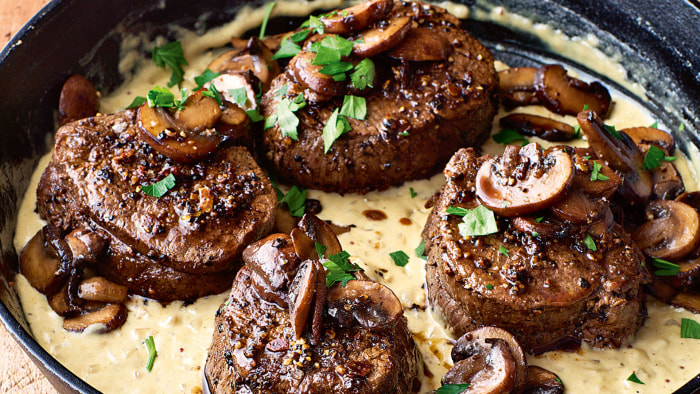 Ina Garten's Filet Mignon with Mustard and Mushrooms | Brilliant Barefoot Contessa Recipes To Try At Home | Homemade Recipes