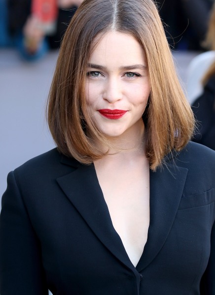 'Game of Thrones' star Emilia Clarke has bangs! - TODAY.com