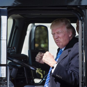 Image result for trump truck