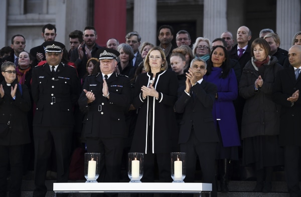 Image: Candlelit Vigil Is Held For The Victims Of The Westminster Terror Attack