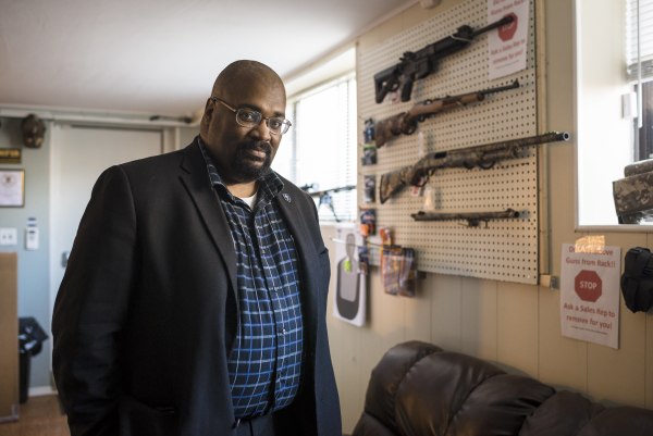 Image: Kevin Jones is the Ohio state director of the National African-American Gun Association