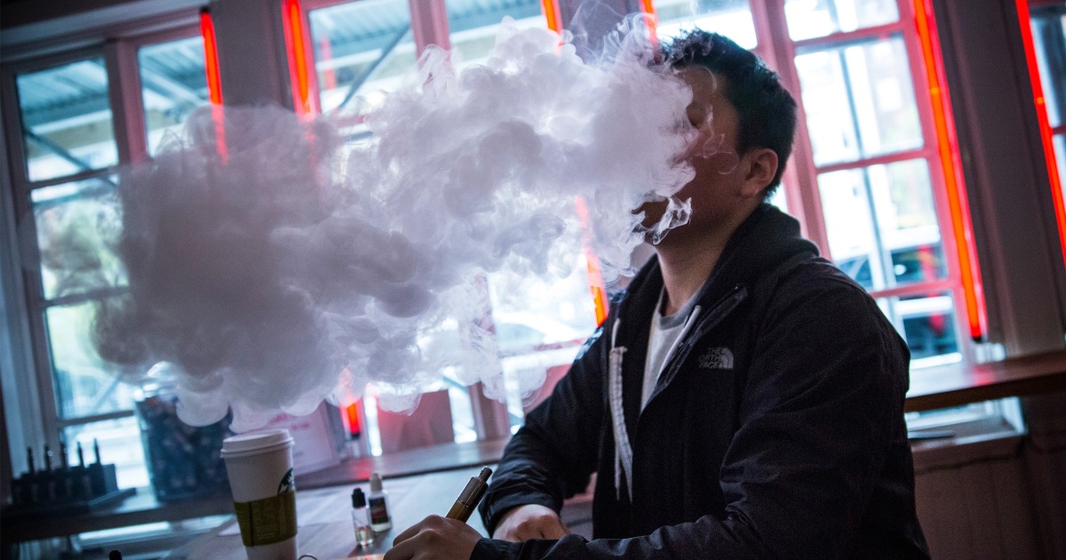 Kids Who Vape More Likely to Become Regular Smokers, Study Finds