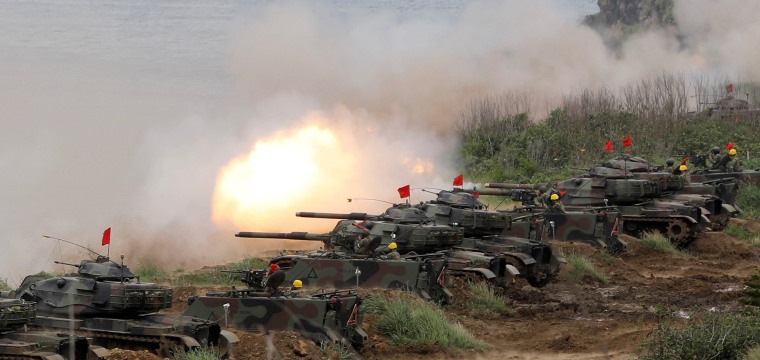 Taiwan Tests U.S. Firepower, Fears Invasion by China