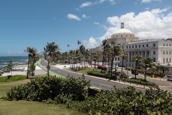 Image: The Capitol building is seen in San Juan