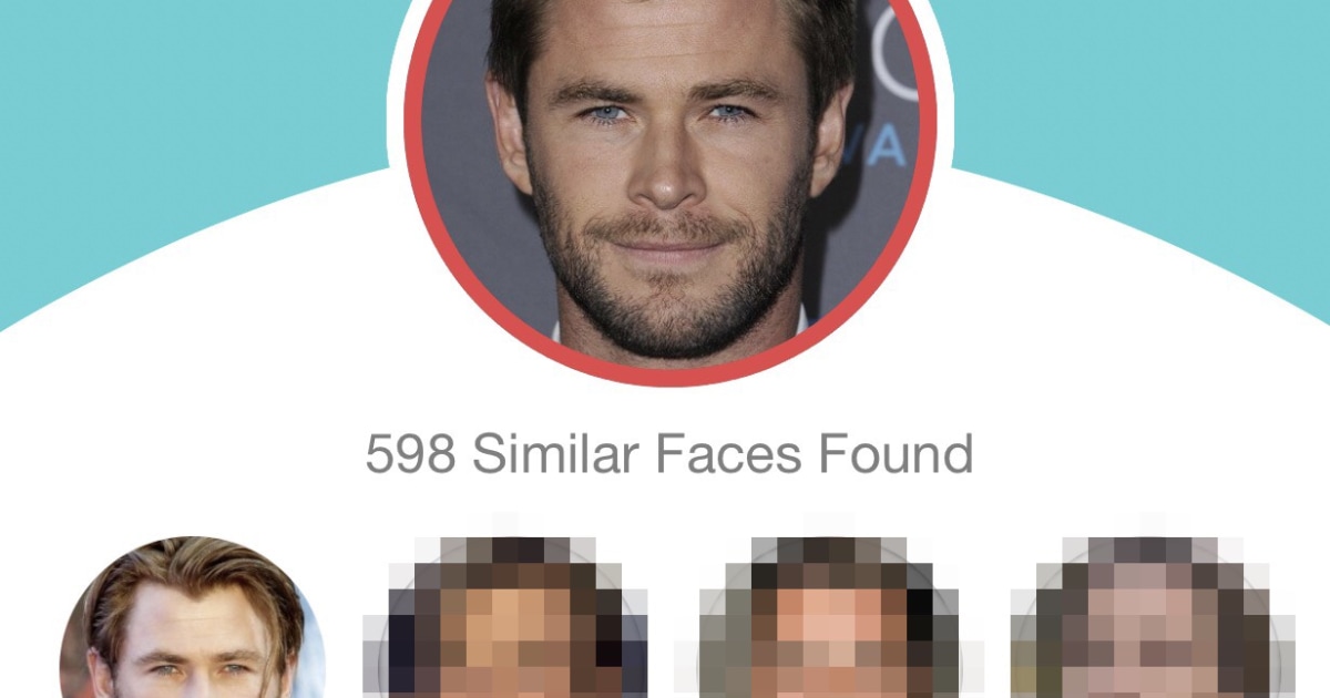 Dating app facial recognition