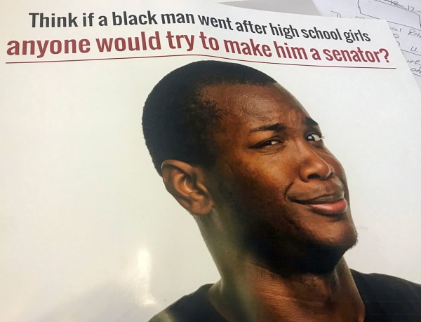 Image: A mailer from the Doug Jones campaign targeting black voters.