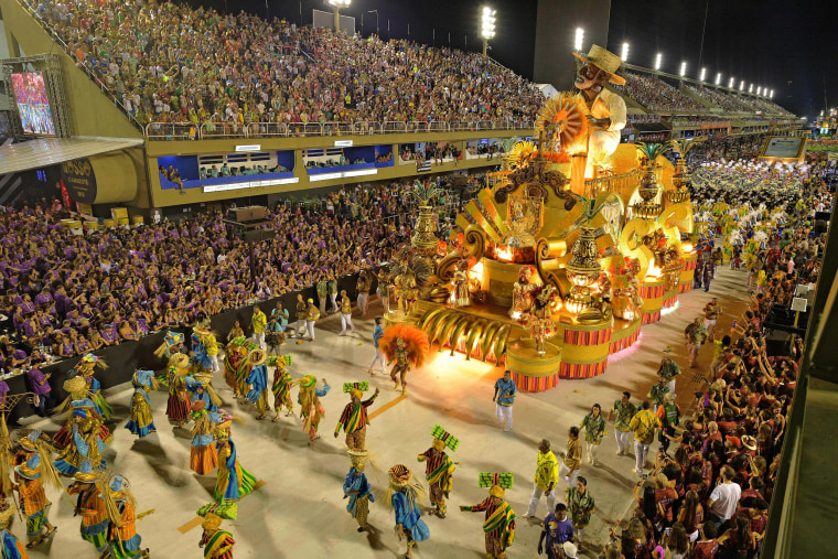 Spirit of Samba: Carnival sets Rio alight as dancers take 