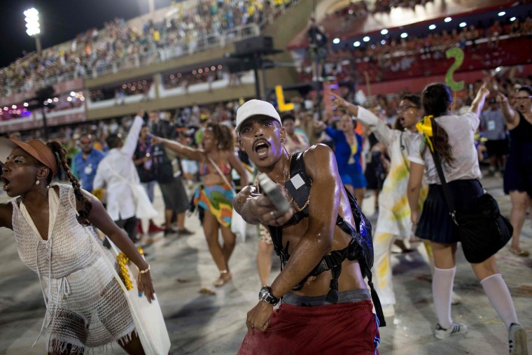 Spirit of Samba: Carnival sets Rio alight as dancers take 