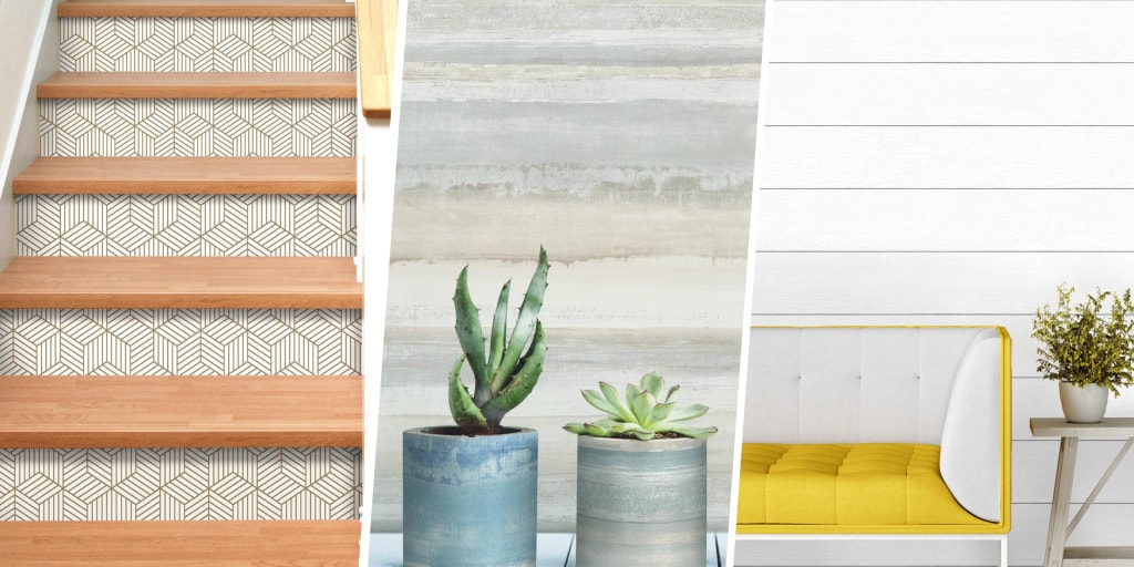 Peel-and-stick wallpaper tips and shopping