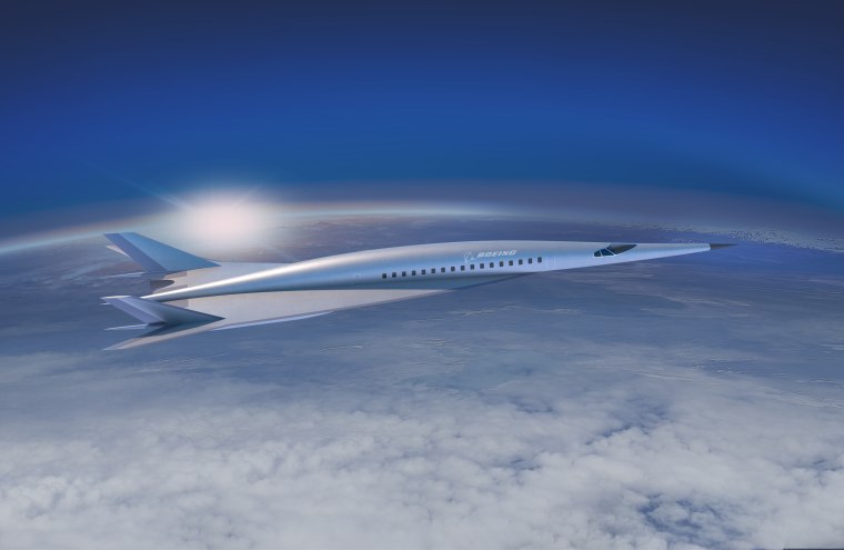 Boeing's first passenger-carrying hypersonic vehicle concept