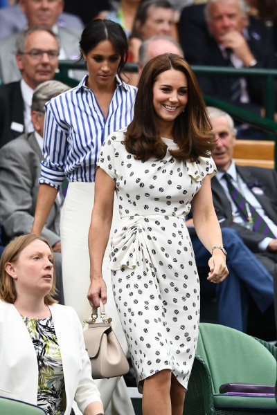 Former Meghan Markle and former Kate Middleton attend Wimbledon - TODAY.com