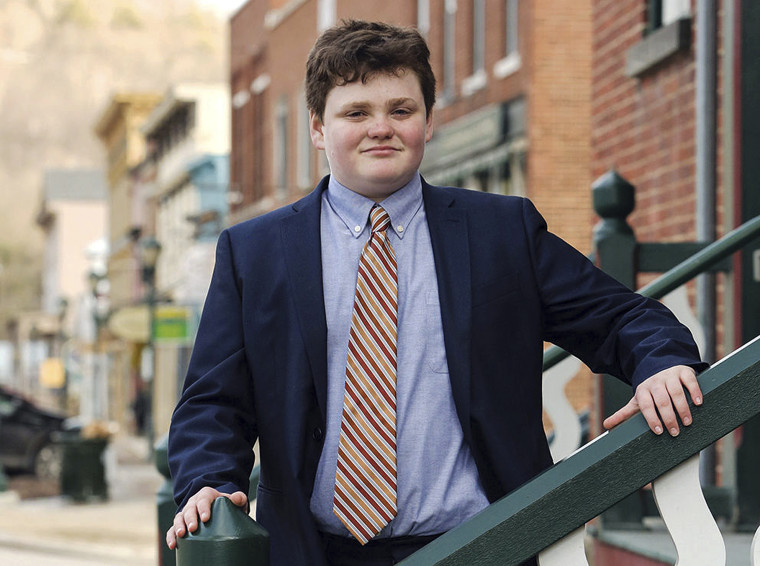 ÙØªÙØ¬Ø© Ø¨Ø­Ø« Ø§ÙØµÙØ± Ø¹Ù âª14-year-old boy running for governor of Vermontâ¬â