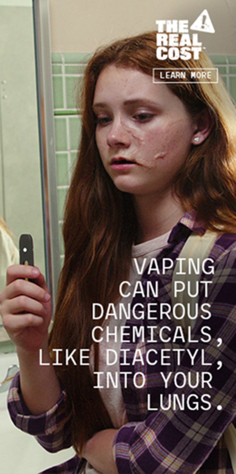 Image result for ads about anti vaping