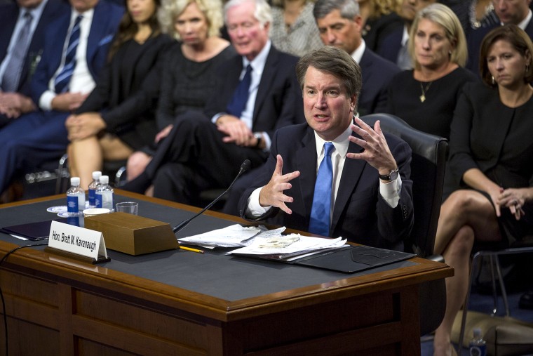 Image: Senate Holds Confirmation Hearing For Brett Kavanugh To Be Supreme Court Justice