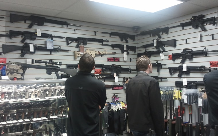 Image: California gun shop