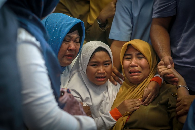 Image: INDONESIA-ACCIDENT-AVIATION