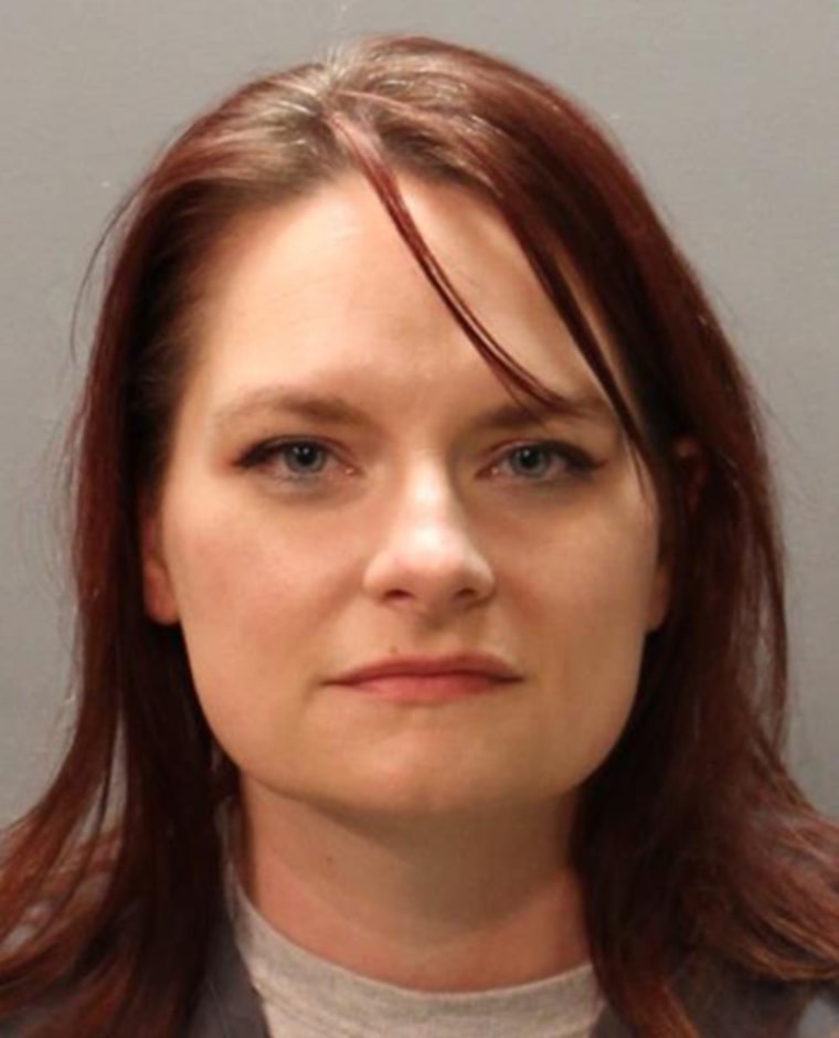 Image: Gretchen Camp pleaded not guilty to fraud, grand theft and money laundering charges in Jacksonville, Florida, on Jan. 22, 2019.