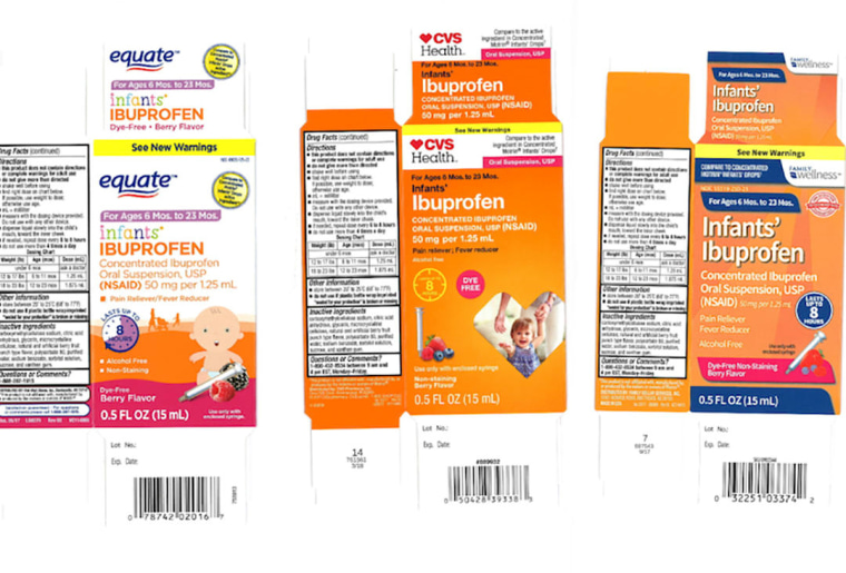 Infant Ibuprofen Dosage Chart 50 Mg 1 25 Ml