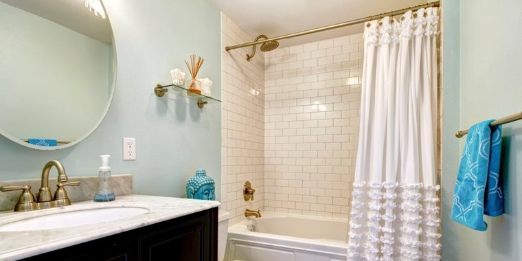 How to clean your shower curtain and shower curtain liner