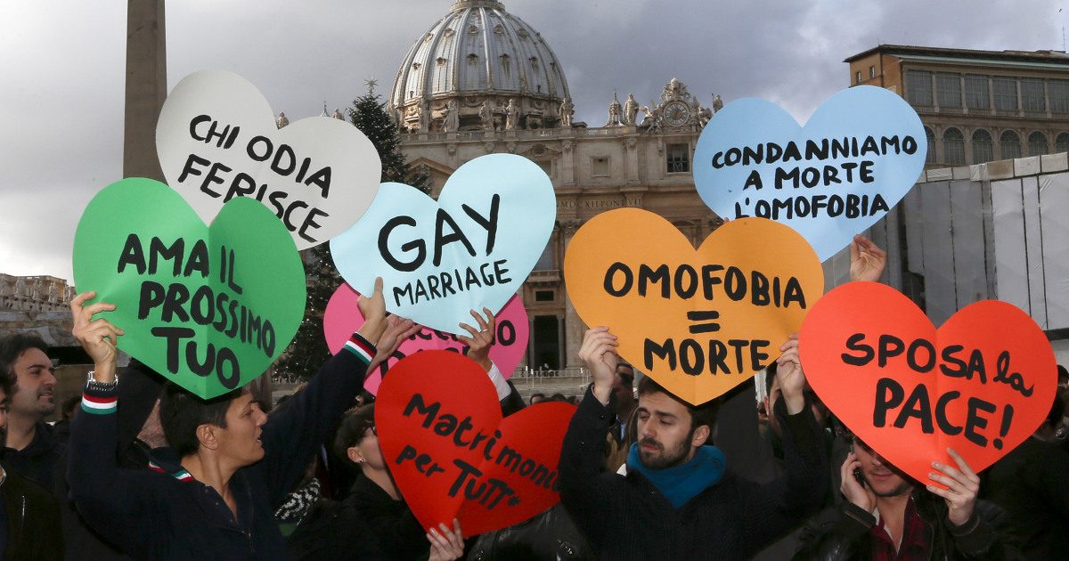 Lawyers ask Vatican to denounce criminalization of homosexuality