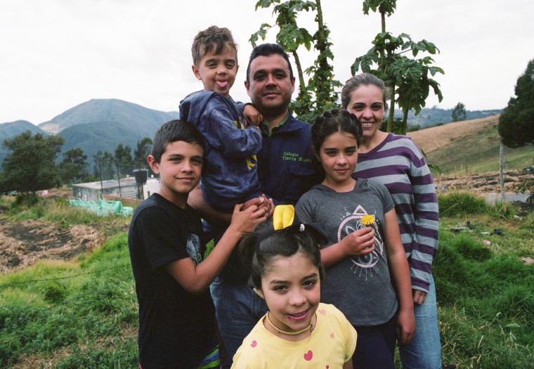 The Zuleta family in Colombia