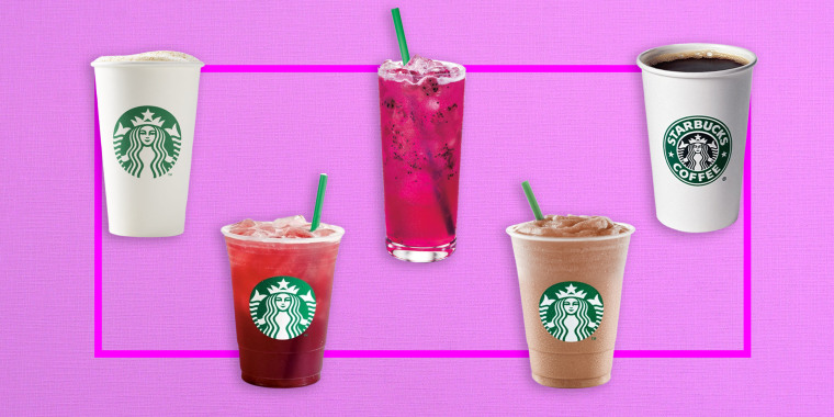 Starbucks Drinks Nutrition Chart