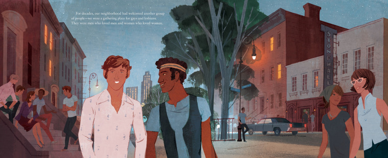 Image: "Stonewall: A Building. An Uprising. A Revolution," written by Rob Sanders and illustrated by Jamey Christoph.