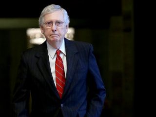 Mitch McConnell fractures shoulder in fall at Kentucky home, spokesman says 