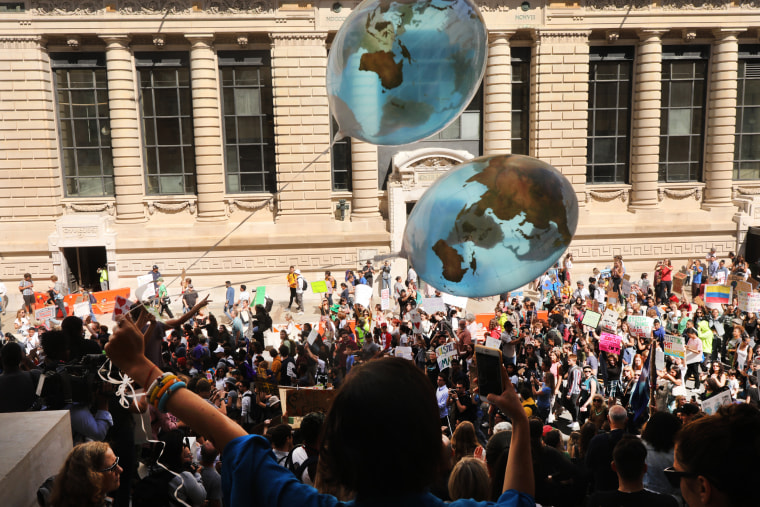 Image: Global climate strike protest in New York