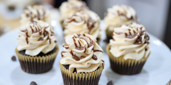 Perfect Chocolate Cupcakes with Caramel Buttercream