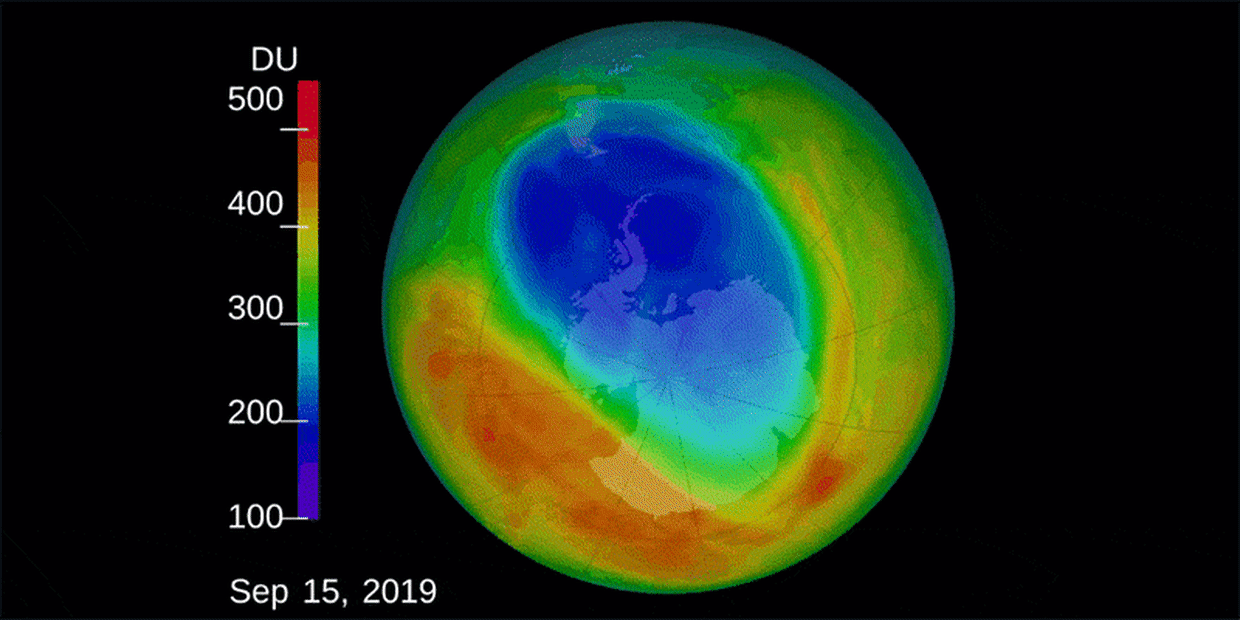 Ozone hole near South Pole shrinks to smallest size ever seen