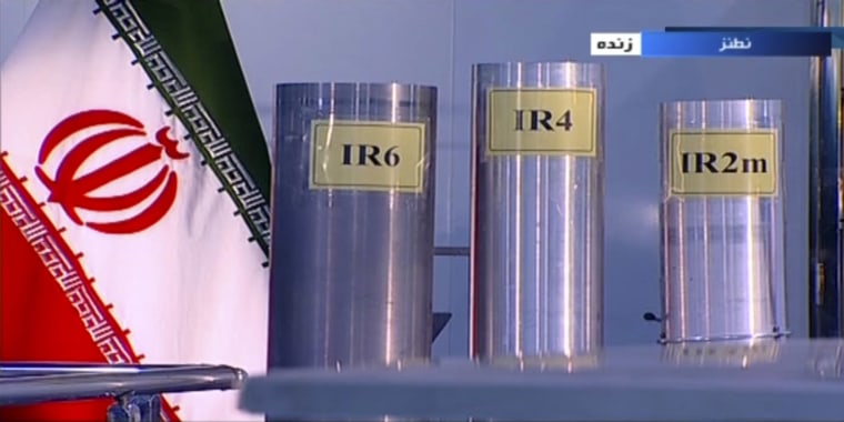 Image: Domestically built centrifuges in Natanz, Iran
