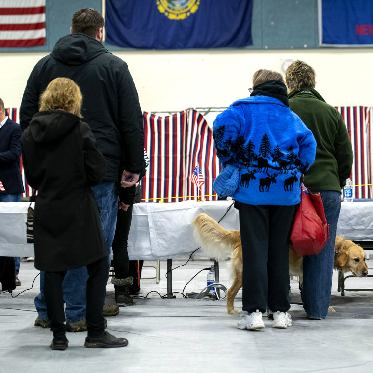 Residents Vote In The First-In-The-Nation New Hampshire Primary