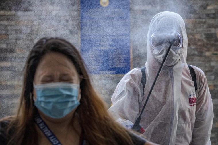 Image: *** BESTPIX *** Northern Philippines Under Lockdown As The Coronavirus Continue To Spread