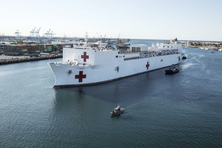 Feds charge man who intentionally derailed train near USNS Mercy