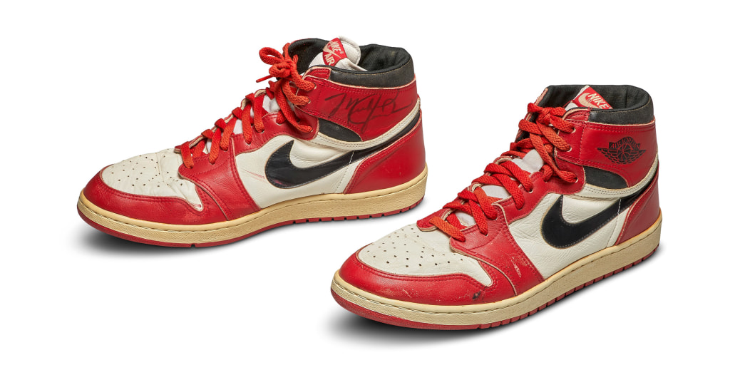 Michael Jordan sneakers sell for $560 