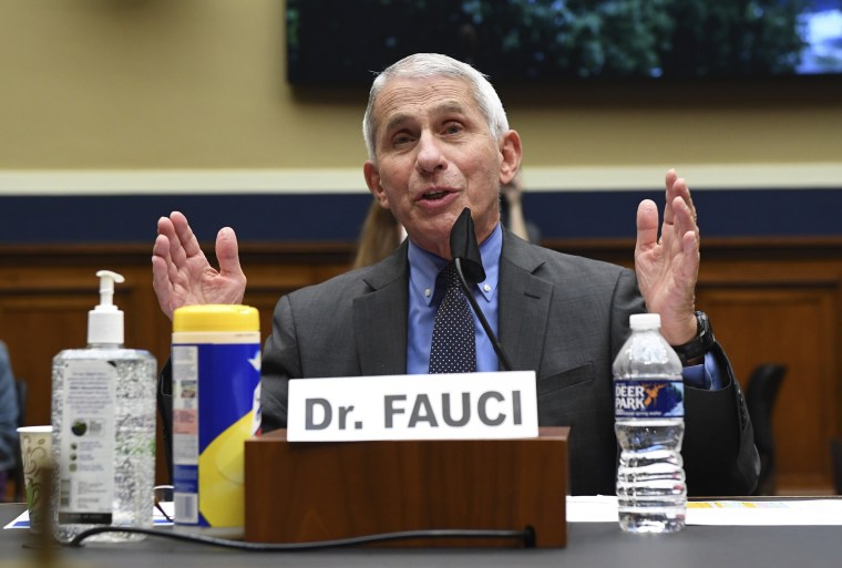 The White House has pushed Fauci into a little box on the side