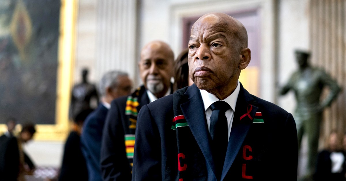 John Lewis has 'come home': Civil rights hero honored in his Alabama hometown - NBC News