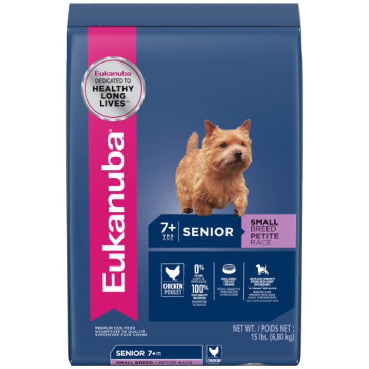 best dog food for small senior dogs