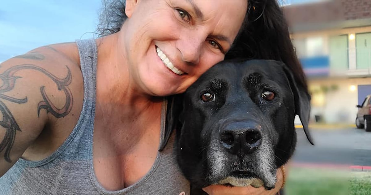 Woman donates pet oxygen masks after rescuing dog from wildfires