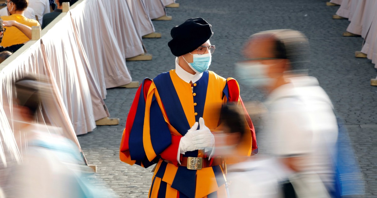 4 Vatican Swiss Guards test positive for Covid-19