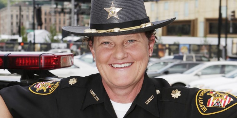 Charmaine McGuffey will be the first LGBTQ person and first woman to serve as sheriff of Hamilton County, Ohio.