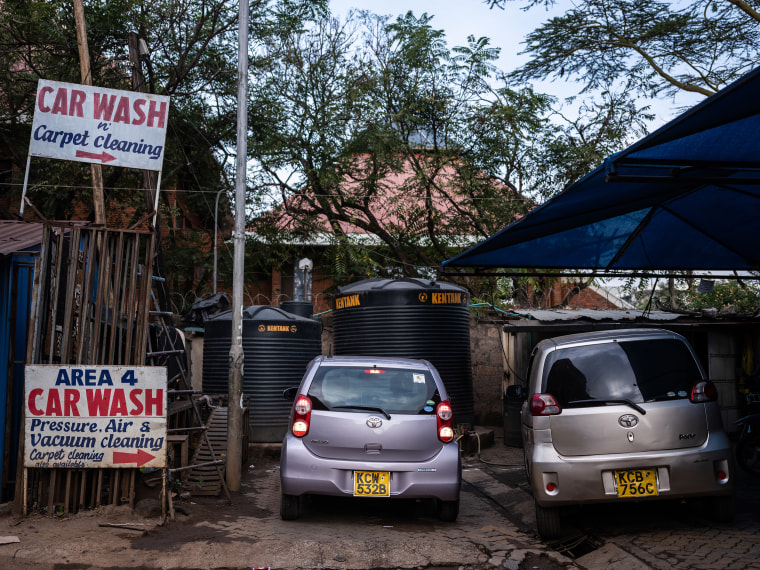 Image: Uber driver in Kenya