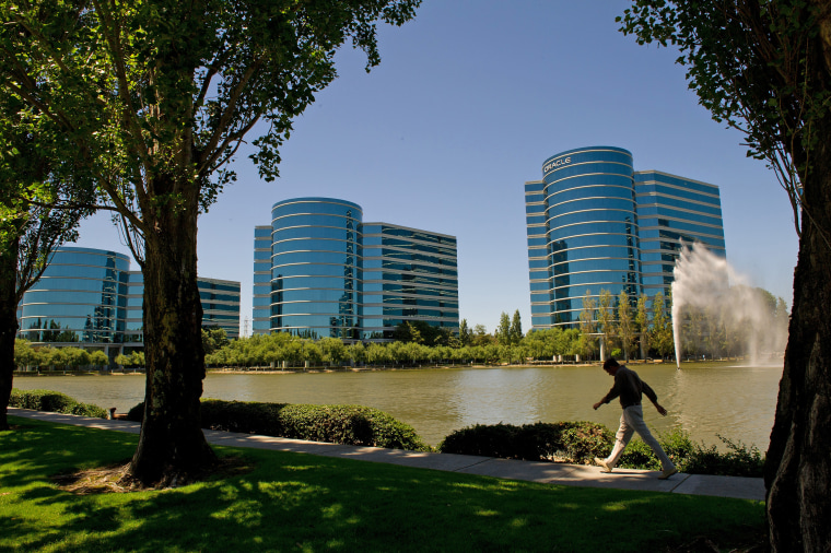 The Oracle campus in Redwood City, Calif., in 2011.
