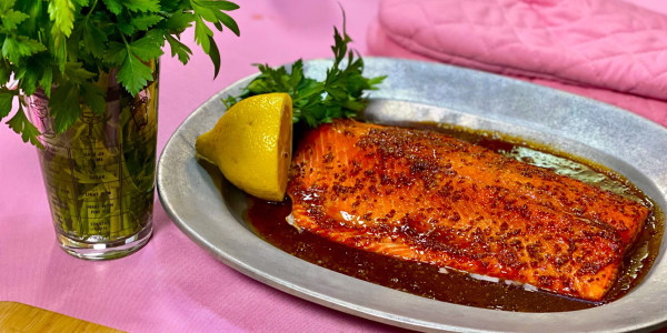 Baked Masala-Spiced Salmon